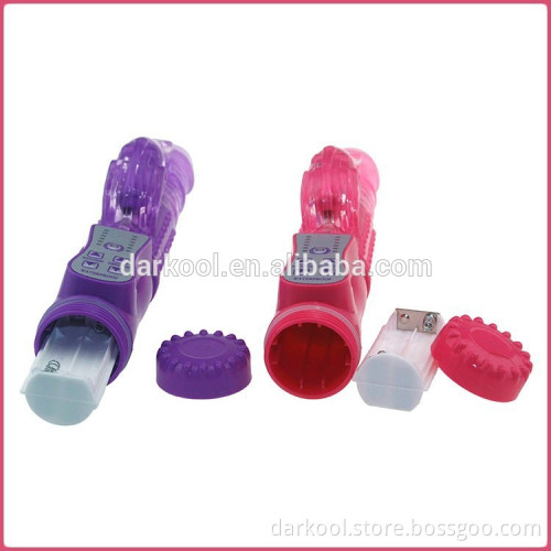 DR002/2015 Pink Purple waterproof sex toy rabbit vagina vibrator for female